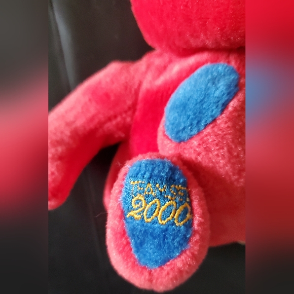 Salvino’s Bammer Team Set 2000 Atlanta Braves Greg Maddux 31 Plush Beanie - EUC - Picture 5 of 8